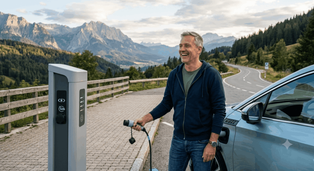 Ohne Lade-Frust in den Urlaub So gelingt die Langstrecke mit dem E-Auto 2026